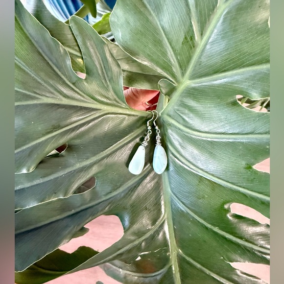 Amazonite Earrings - Picture 3 of 3